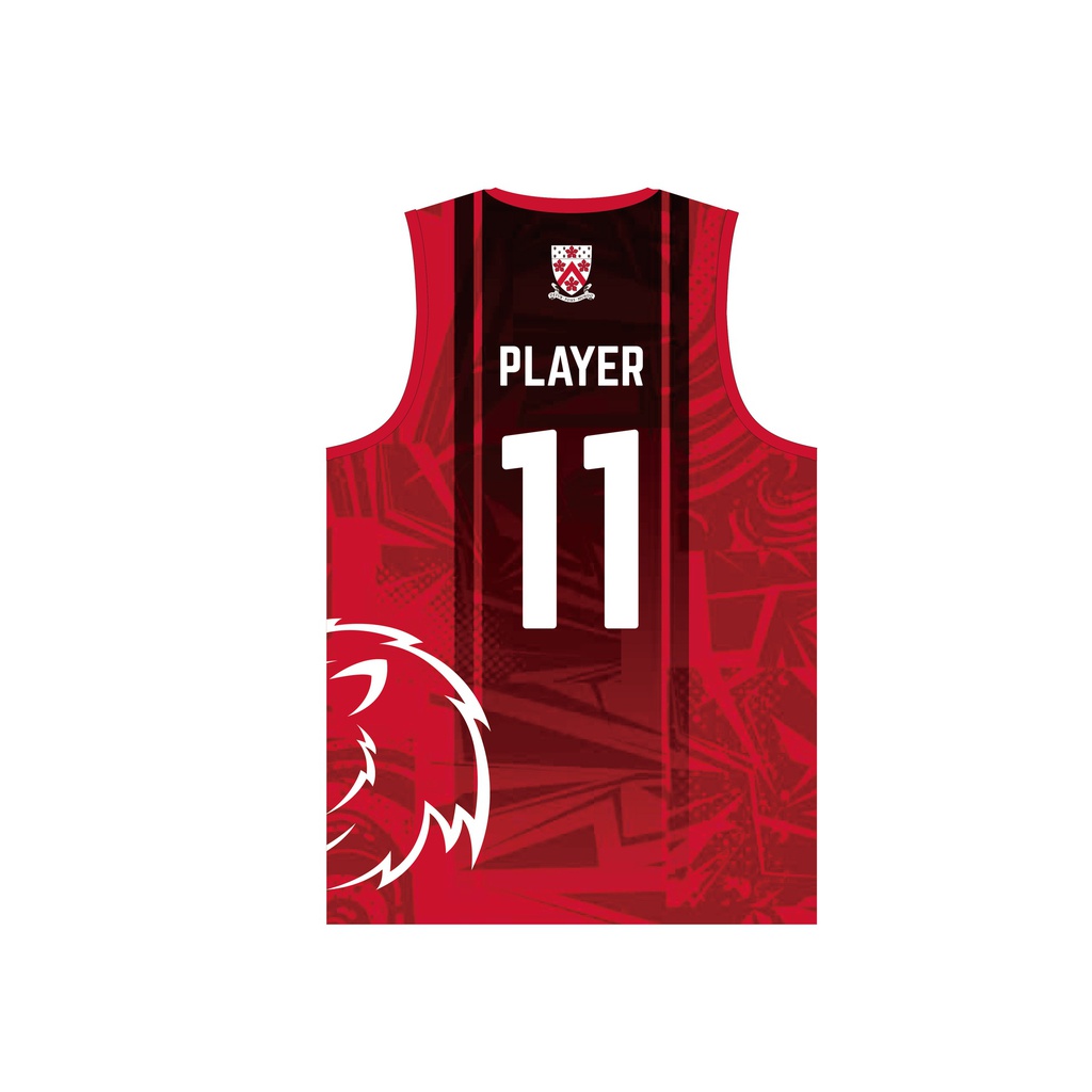 Y10-Y13篮球球衣 - 主场 DCB Lions