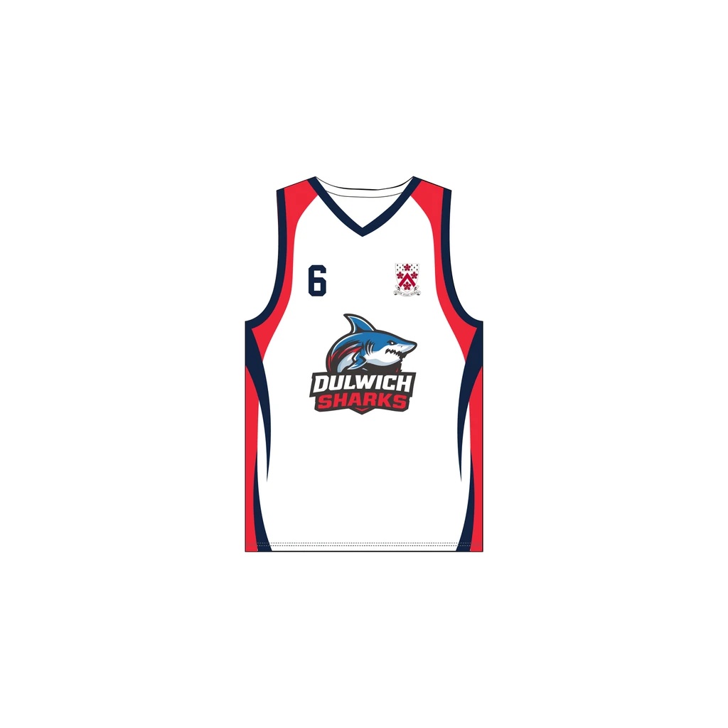 Boys Basketball Jersey - HOME DHHQ Sharks