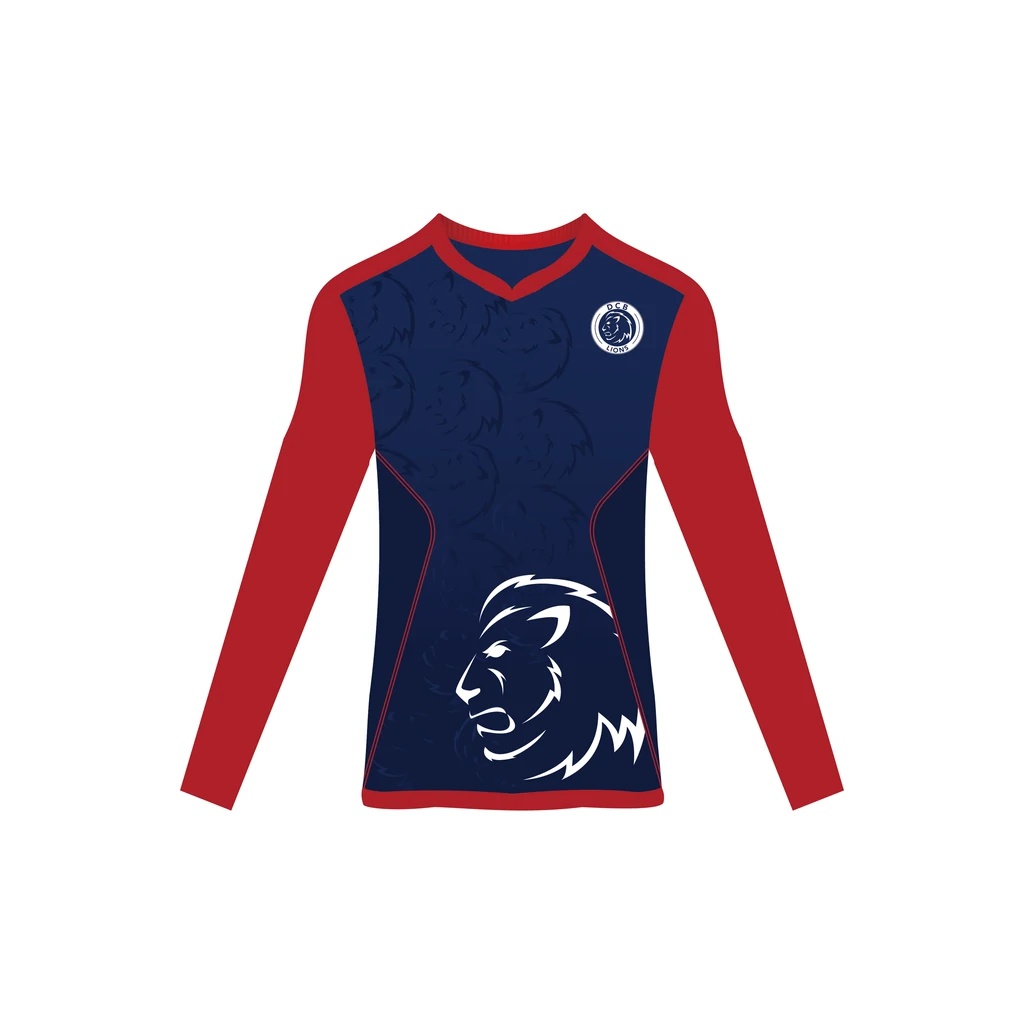 DCB Lions Badminton Long Sleeve Shirt
