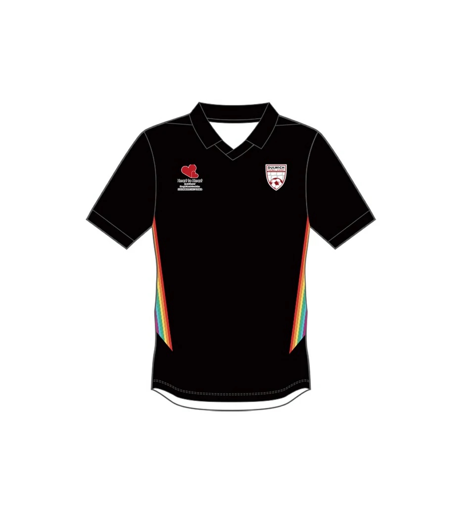 Kids Short Sleeve Jersey - Black (Training shirt)
