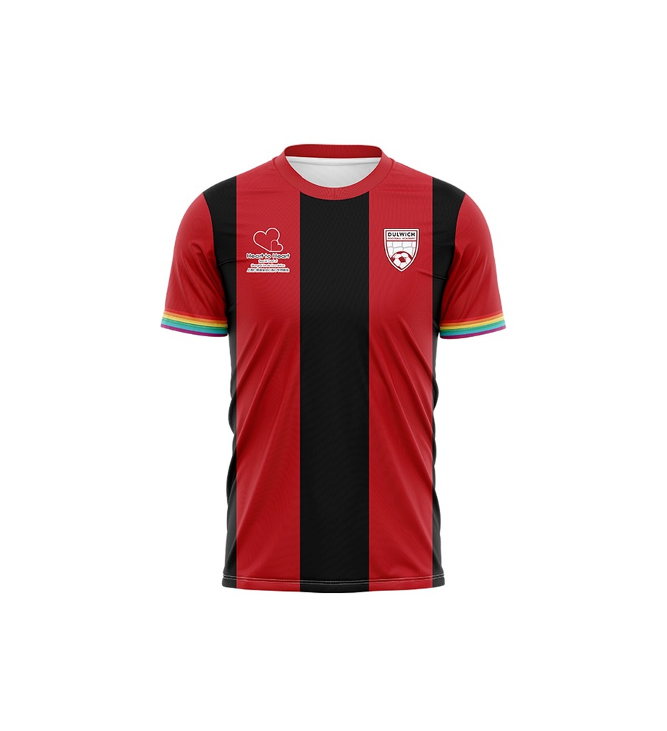 Women's Short Sleeve Jersey - Stripy (Home match shirt)