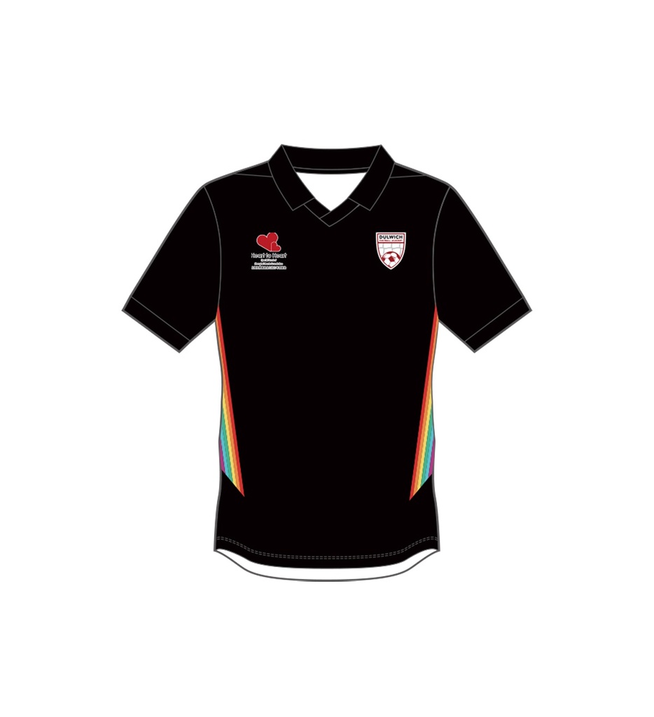 Kids Short Sleeve Jersey - Black (Training shirt)