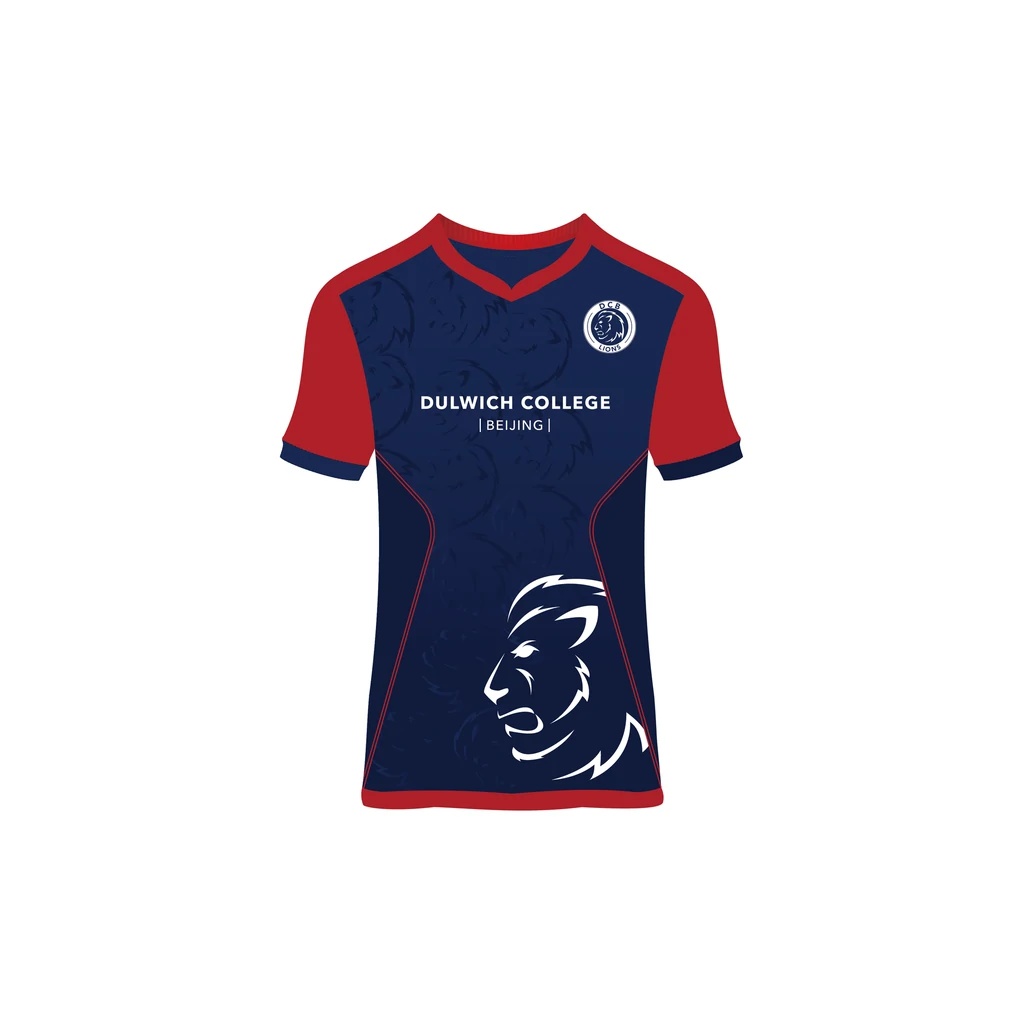 DCB Lions Badminton Short Sleeve Shirt