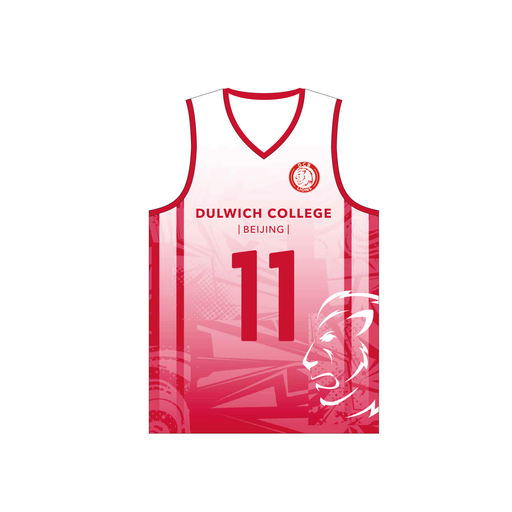 Senior School Basketball Jersey - HOME DCB Lions
